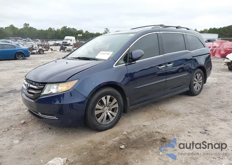 2017 Honda Odyssey Ex-L z USA, uszkodzony, nr VIN 5FNRL5H6XHB021391